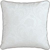 1951 'Ashleigh' Jacquard Cushion in Silver | Size: 40 cm x 40 cm