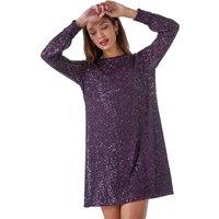Sequin Embellished Tunic Dress