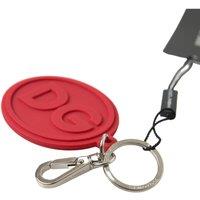 Red Silicone DG Keychain Women