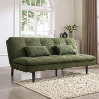 Home Detail Butterfly Sofa Bed in Green | Size: 3 Seater
