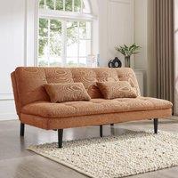 Home Detail Butterfly Sofa Bed in Burnt Orange | Size: 3 Seater