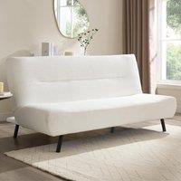 Home Detail Eadie Sofa Bed in White | Size: 3 Seater