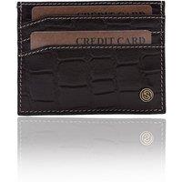 Silver Street London Men's Kenton Leather Cardholders in Brown