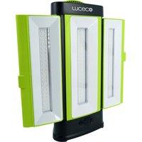 Luceco Three Panel Open Area, 360 & Foldable Rechargeable Work Light