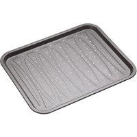 MasterClass Non-Stick Crisper Baking Tray, 39cm x 32cm in Grey | Size: 39 cm x 32 cm