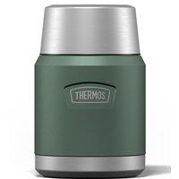 Thermos Icon Series Stainless Steel Food Flask 470ml with Spoon - Green