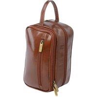 'Viaggio' Real Leather Toiletry Washbag