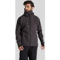 Craghoppers Men's Cawood AquaDry Water-Repellent Shell Waterproof Jacket in Grey | Size: XL