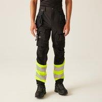 Hi-vis X-PRO Stretch Holster Work Trousers