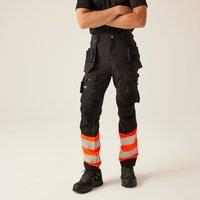 Hi-vis X-PRO Stretch Holster Work Trousers