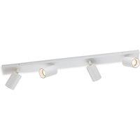 Netlighting Max 4 Light Spotlight Flush Bar White