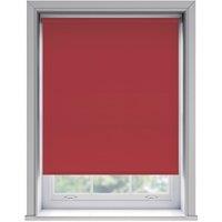 UNKNOWN No Drill Red Thermal Blackout Roller Blind 170cm Drop | Size: 170 cm