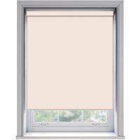 UNKNOWN No Drill Pink Thermal Blackout Roller Blind 170cm Drop | Size: 125 cm