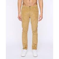 Duck&Cover Men's Cordsome Trousers in Light Sand | Size: 30L