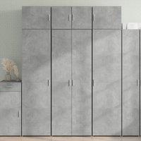 Berkfield Home Highboard Concrete Grey 70x42.5x185 cm Engineered Wood