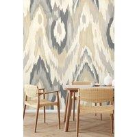 Watercolour Ikat Wall Mural