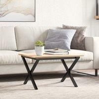 Berkfield Home Coffee Table Legs X-Frame 60x40x38 cm Cast Iron in Black | Size: 60 x 40 x 38 cm