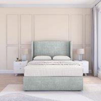 Devonshire Naples Wingback Bed Set ,No Drawers & 54"Headboard
