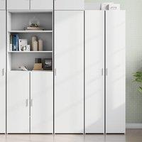 Berkfield Home Highboard White 45x42.5x185 cm Engineered Wood