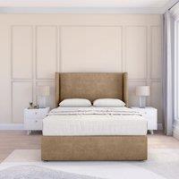 Devonshire Naples Wingback Bed Set ,No Drawers & 54"Headboard