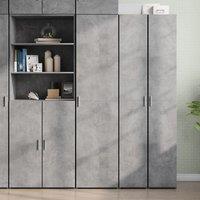 Berkfield Home Highboard Concrete Grey 45x42.5x185 cm Engineered Wood