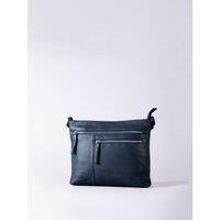 Lakeland Leather Women's Winleigh' Leather Cross Body Bag in Navy