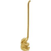 Orsina Fauna Elephant Toilet Roll Holder in Gold