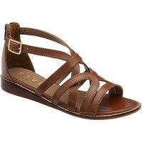Ravel Women's 'Montrose' Leather Open-Toe Sandals in Tan | Size: 7