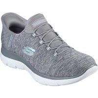 Skechers Women's Summits Dazzling Haze Shoes in Grey | Size: 8