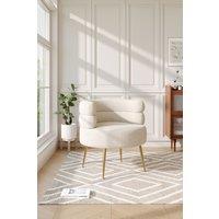 Luxury Teddy Velvet Dressing Make-up Chair