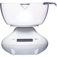 KitchenCraft Electronic Diet Kitchen Scales in White