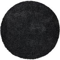 Bravich LTD Thick Shaggy Circle Rug California - Soft Deep Pile Round Fluffy Rug for Living Room Bedroom - Multiple Sizes & Colours Available