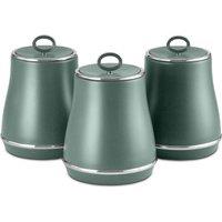Tower Renaissance Set of 3 Storage Canisters, Forest Green T826176FOR | Size: A
