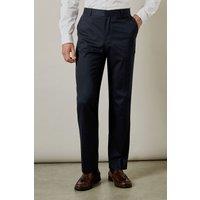 Navy Pinstripe Tailored Fit Suit Trousers