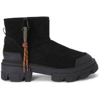 'Trekker Low Warm' Suedette Boots