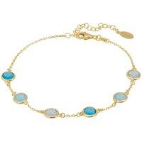 Latelita Women's Sardinia Bracelet Gold The Blues in Blue