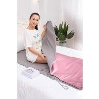 Far Infrared Pink Sauna Blanket for Detox and Sweating