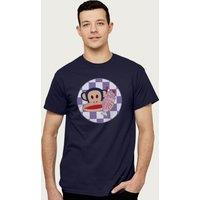 Paul Frank Men's Milkshake Julius Monkey Diner T-Shirt in Navy | Size: XL