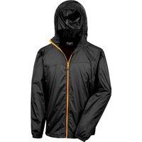 Result Men's Lightweight Packaway Jacket in Black | Size: 3XL