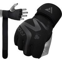 RDX SPORTS Men's RDX T15 Noir Inner Gloves in Black | Size: Large