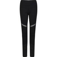 Tombo Women's Panelled Leggings in Black | Size: 8