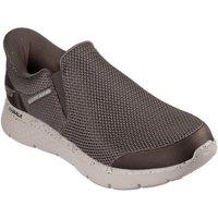 Skechers Men's GO WALK Flex Ojai Shoe in Khaki | Size: 12