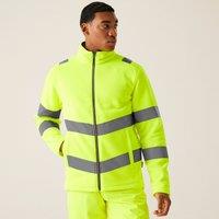 Regatta Men's Hi-Vis Pro Contract Thor Fleece in Yellow | Size: 2XL
