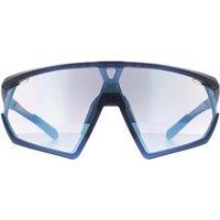 adidas Men's Visor Frosted Dark Blue Vario Azure Mirror Blue SP0001