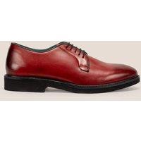 Oswin Hyde Men's Darren Leather Derby in Red | Size: 11