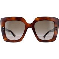 Jimmy Choo Women's Square Havana Brown Gradient AURI/G/S