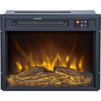 Adam Fires & Fireplaces Sureflame Ripley Inset Electric Fire with Remote Control in Black
