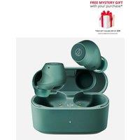 Audio Technica ATH-CKS30TW+ Wireless Earbuds in Green