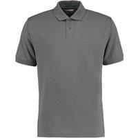 Kustom Kit Men's Regular Fit Workforce Pique Polo Shirt in Dark Grey | Size: Large