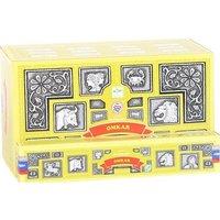 KDMD 12 Packs of Superhit Omkar Incense Sticks in Yellow